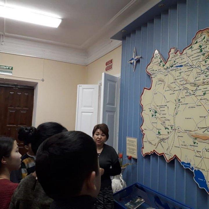 Өлкетану мұражайындағы кіріктірілген сабақ